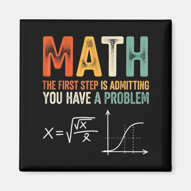 Imã Matemática o primeiro passo é admitir ter um probl (Frente)