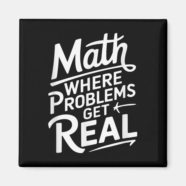 Imã Matemática onde os problemas se tornam reais (Frente)