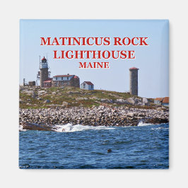 Imã Matinicus Rock Lighthouse, Maine Magnet