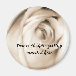 Imã Matizes de rosa de baunilha