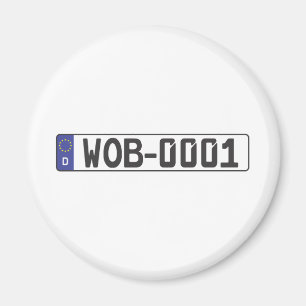 Imã Matrícula de Wolfsburg