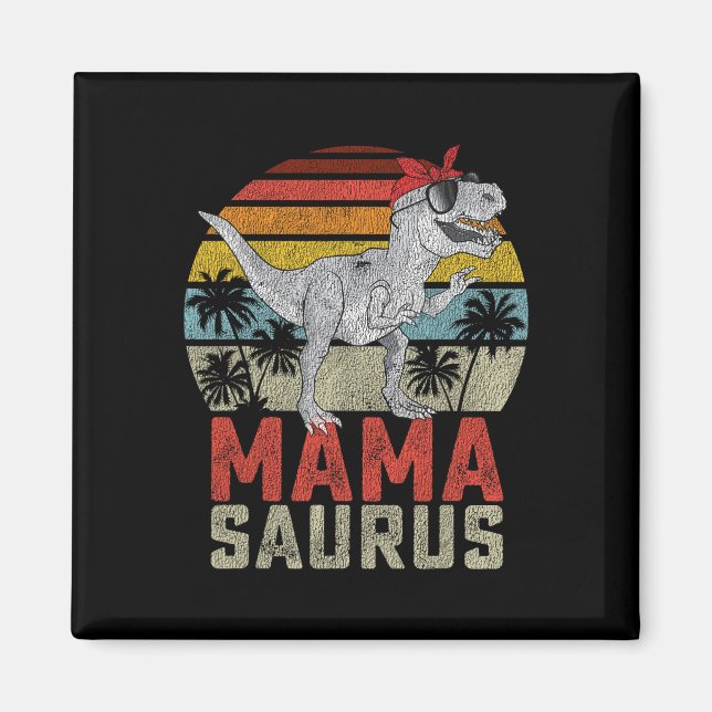 Imã Matriz da Família Mamasaurus T Rex Dinosaur Mama S (Frente)