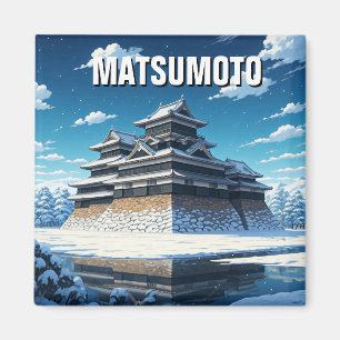 Imã Matsumoto Castle Japan Winter