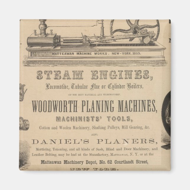 Imã Matteawan Machinery Depot (Frente)