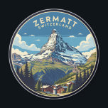Imã Matterhorn de Suiça Zermatt<br><div class="desc">Zermatt é uma aldeia sem carro, nidificada nos Alpes suíços, conhecida pelas suas visões espantosas da icônica Matterhorn, uma montanha em forma de pirâmide. Aqui está um vislumbre do que torna Zermatt especial: Cenário atordoante: A vila está rodeada por picos dramáticos de montanha, geleiras, e prados verdes esmagados. O Matterhorn,...</div>
