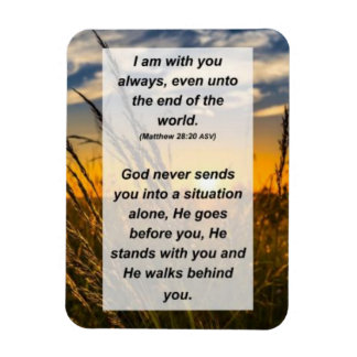 Ímã Matthew 28:20 Estou sempre contigo