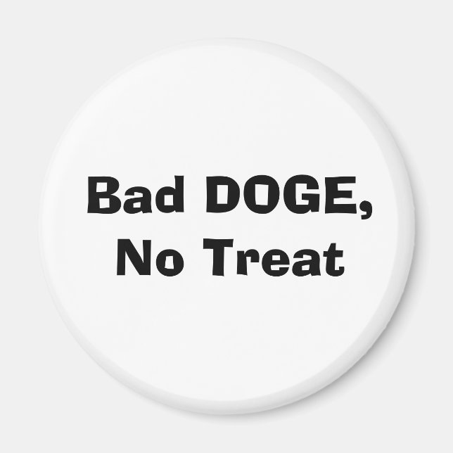 Imã Mau CACHORRO, Sem Tratamento (Frente)