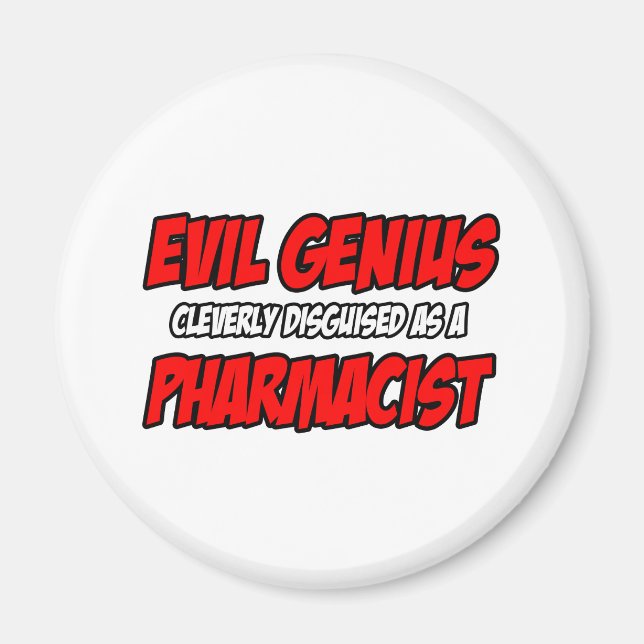 Imã Mau Genius.. Farmacêutico (Frente)