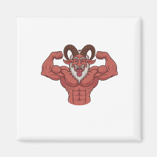 Imã Mau Krampus Malhação de Músculos Flexíveis de Nata