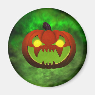 Imã Mau Spooky HalloweenPumpkin