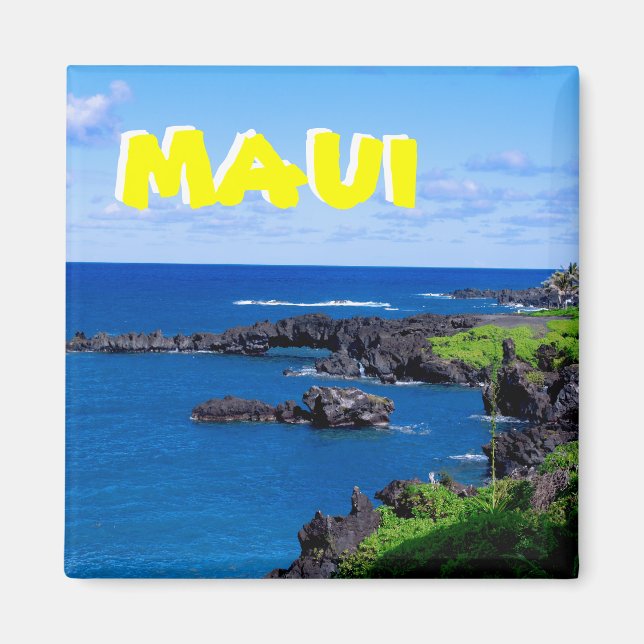 Imã Maui Coastline - Havaí (Frente)