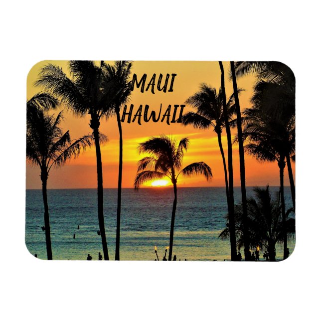 ÍMÃ MAUI HAWAII (Horizontal)