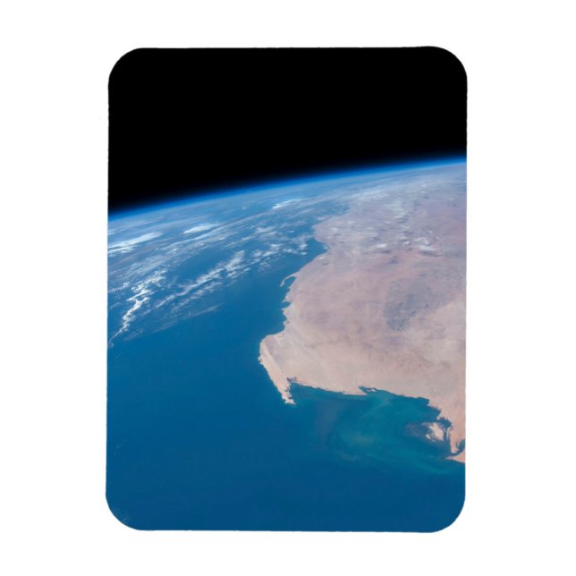 Ímã Mauritânia E Sara Ocidental Ao Largo Da Costa De Á (Vertical)