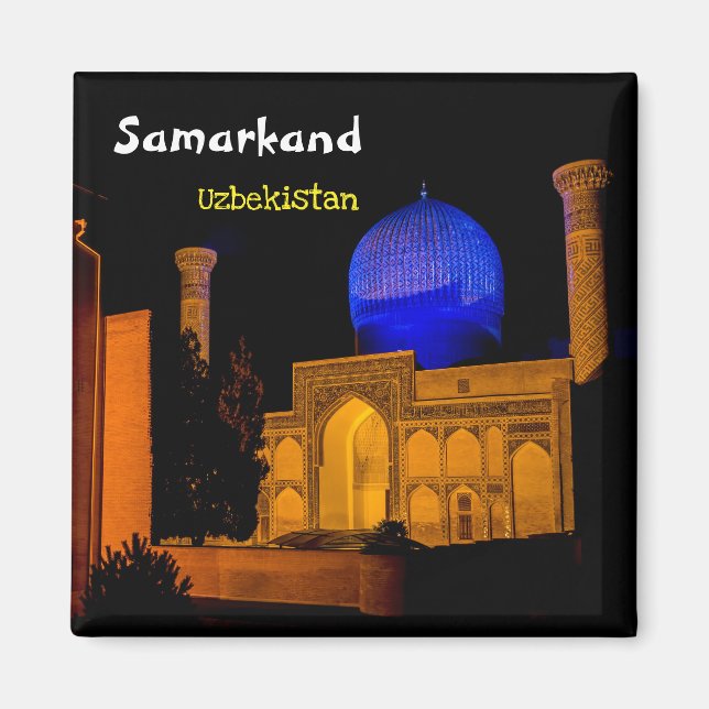 Imã Mausoléu de Amir Timur - Samarkand, Uzbequistão (Frente)