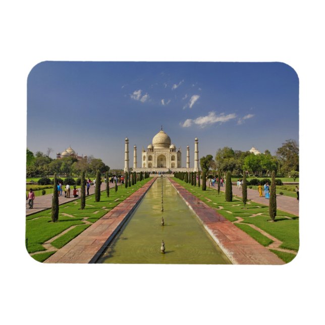 Ímã Mausoléu Taj Mahal / Agra, Índia 2 (Horizontal)