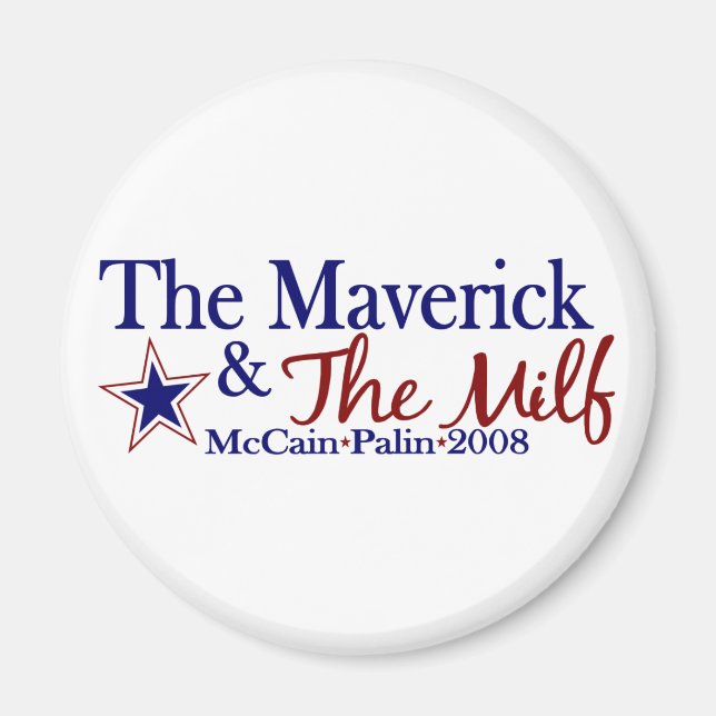 Imã Maverick e Milf (McCain Palin 2008) (Frente)