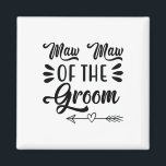 Imã Maw Maw Do Parente Da Família De Festas de casamen<br><div class="desc">Maw Maw Do Chá de panela Da Família Da Festa de casamento</div>