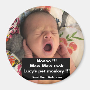 Imã Maw Maw pegou o macaco de estimação da Lucy