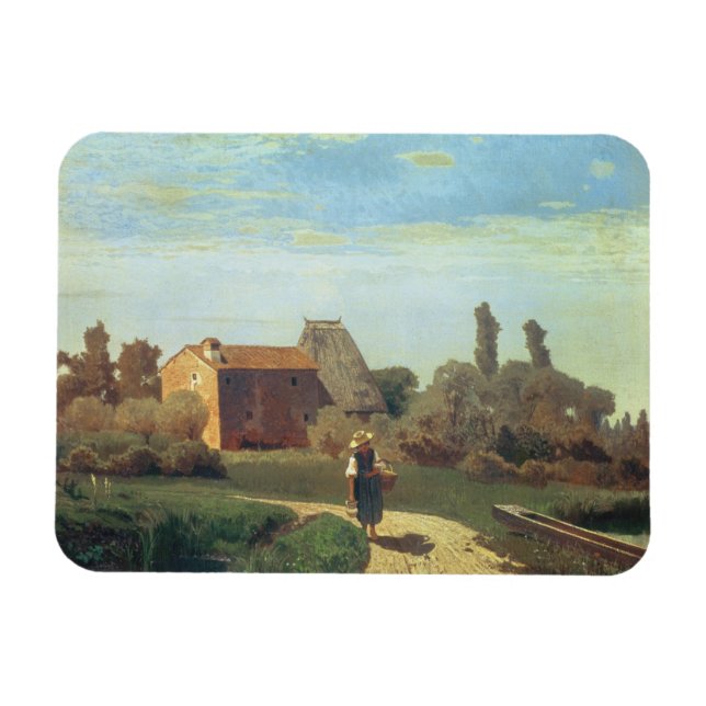 Ímã May Morning (óleo na canvas) (Horizontal)