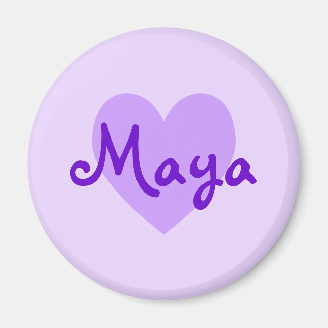 Imã Maya em Roxo (Frente)