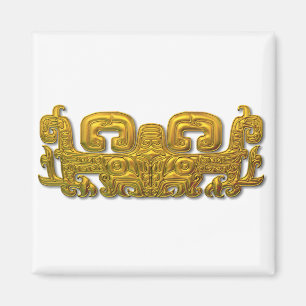Imã Mayan Jaguar - Dourado