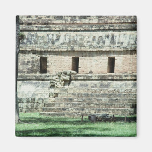 Imã Mayan Ruins Honduras Foto Projetada Refrigeradora