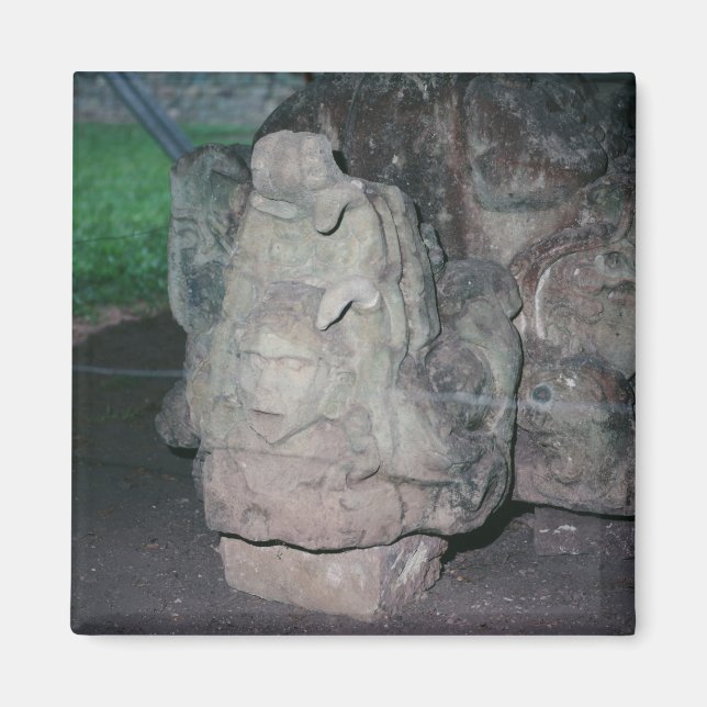 Imã Mayan Ruins N.W. Honduras Foto Designada Cor (Frente)