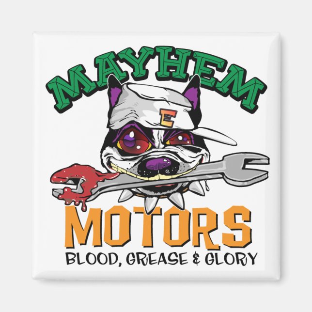 Imã Mayhem Motors Magnet (Frente)