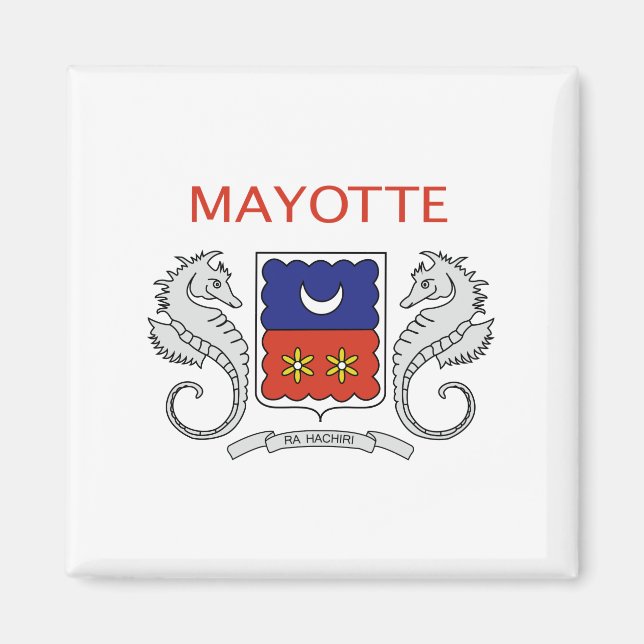 Imã Mayotte Flag (Frente)