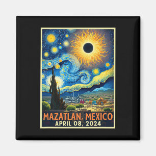 Imã Mazatlan Mexico Total Solar Eclipse 2024 Starry Ni