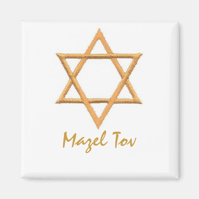Imã Mazel Tov/Star de David (Frente)