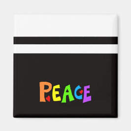 Imã MAZIPOODLES Peace Rainbow 3