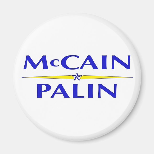 Imã McCain Palin 2008 Imagem Presidencial (Frente)