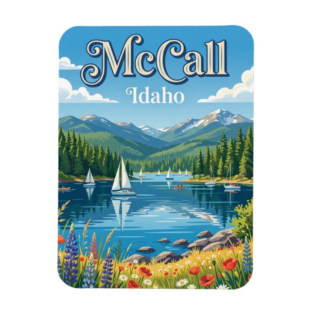 Ímã McCall Idaho (Vertical)