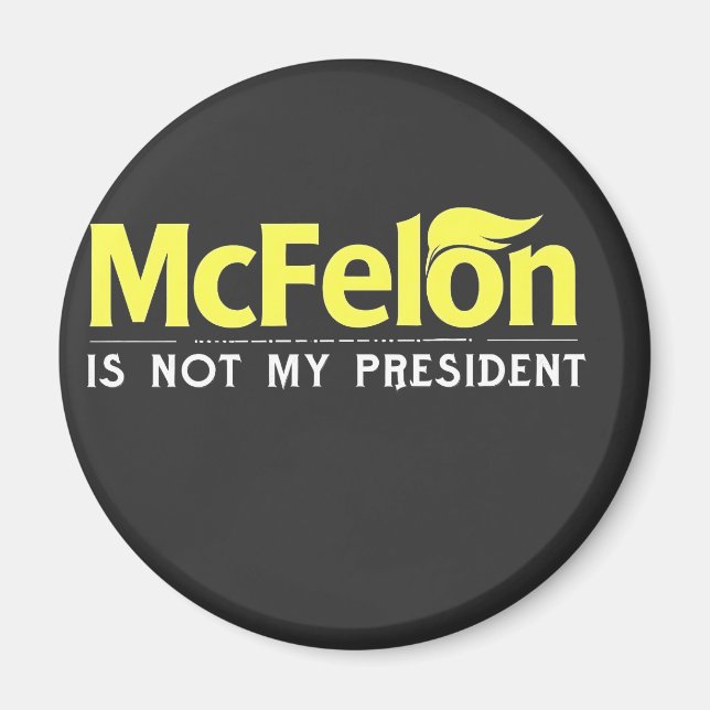 Imã McFelon Não É Meu Presidente (Frente)