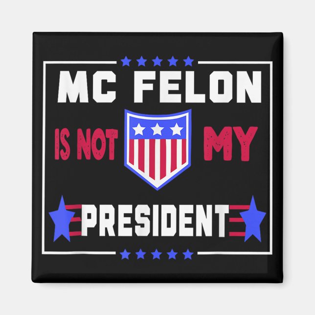 Imã Mcfelon Não É Meu Presidente (Frente)