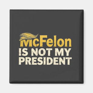 Imã McFelon Não É Meu Presidente Trump Patriótico