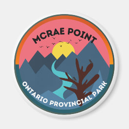 Imã Mcrae Point Ontario Provincial Park Magnet