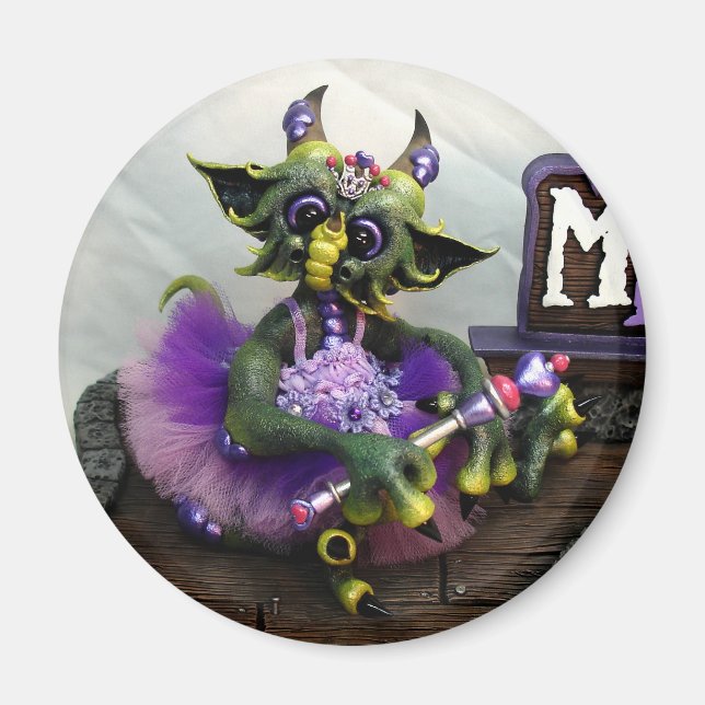 Imã MD Princess Alina Dragon Magnet, Round (Frente)