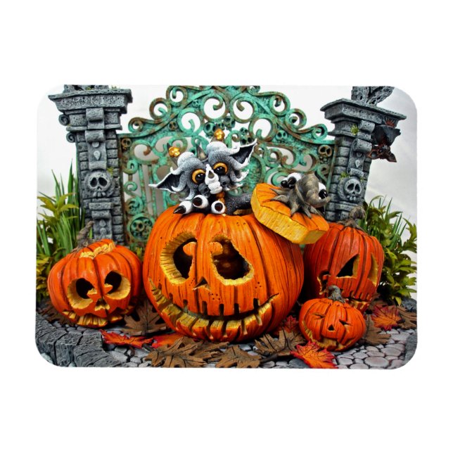 Ímã MD Pumpkin Dragon 3" x 4" Photo Magnet (Horizontal)