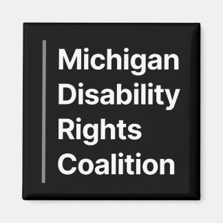 Imã MDRC preto e branco