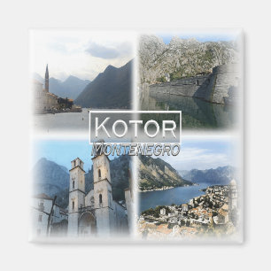 Imã ME0022 Europa, Montenegro, Kotor, geladeira