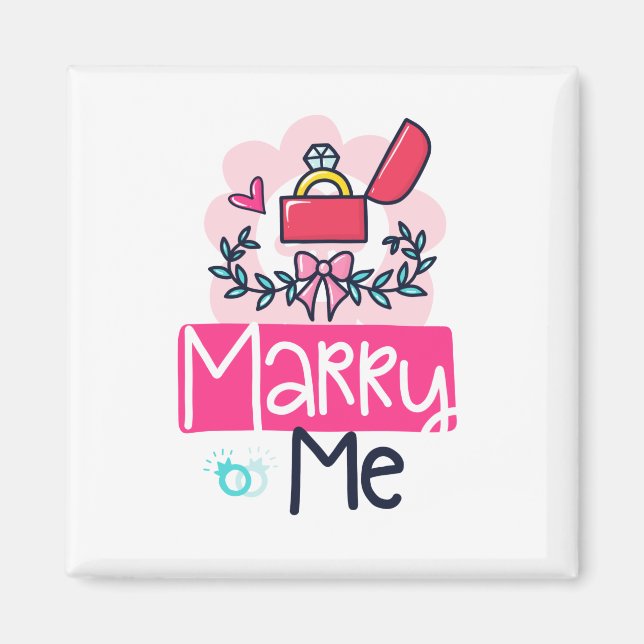Imã Me Casar Proposta de Casamento (Frente)
