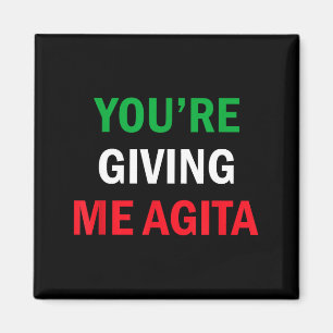 Imã Me Dando Agita Citação de Ditados Italianos Engraç