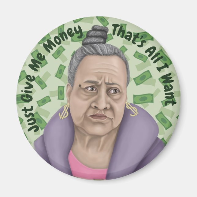 Imã Me Dê Dinheiro (Frente)