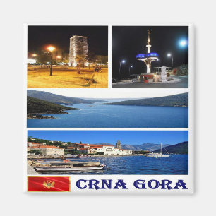 Imã ME - Montenegro - Colagem Mosaica