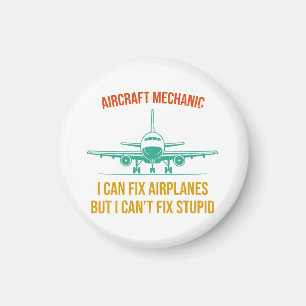 Imã Mecânico de avião posso consertar aviões, mas não