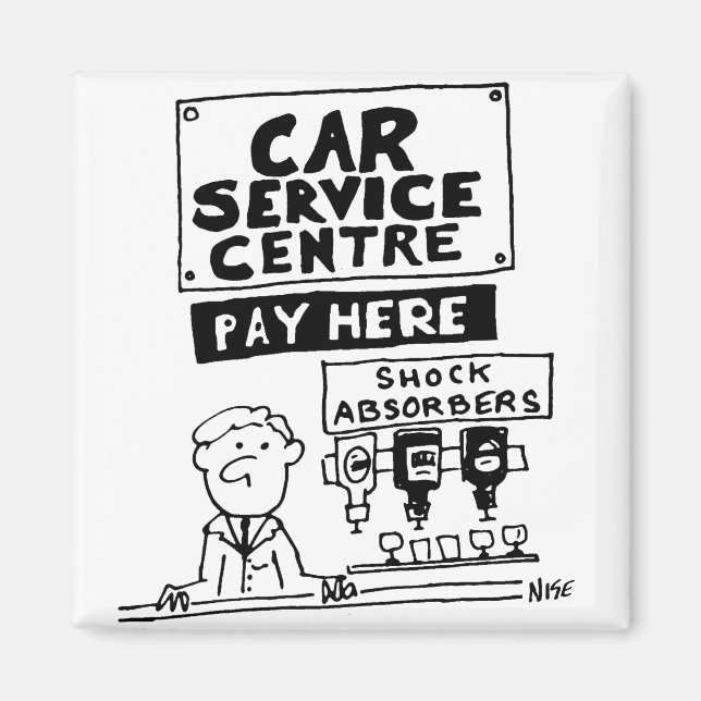 Imã Mecanismos do Centro de Serviços Automáticos e Abs (Frente)