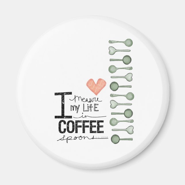 Imã Meço a minha vida em colheres de café (Frente)