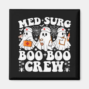 Imã Med Surg Boo Boo Crew Enfermeira Engraçada Fantasm
